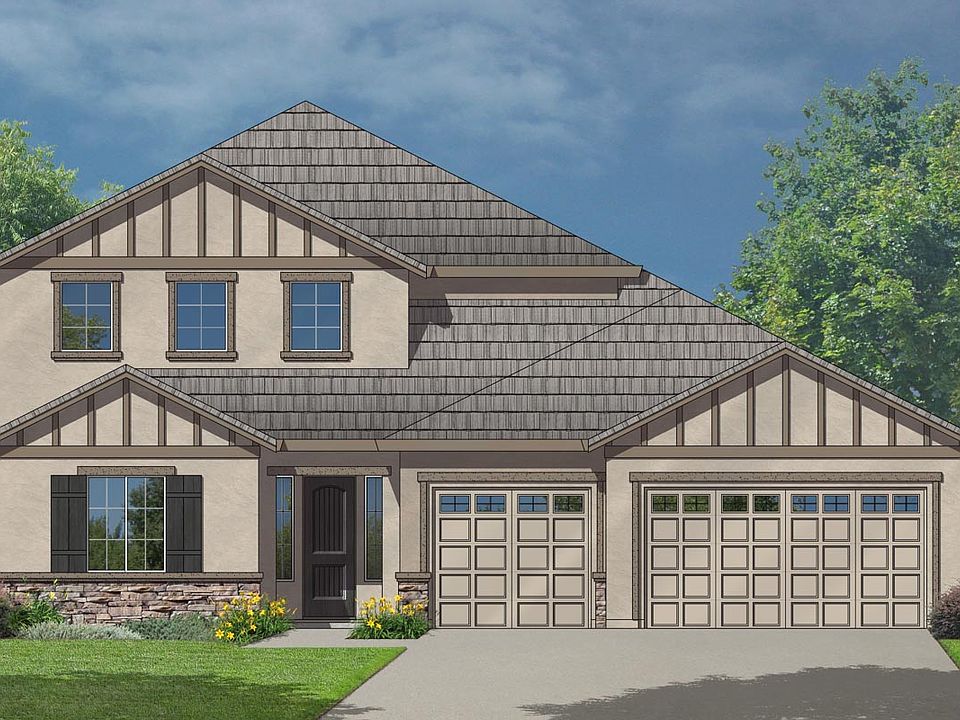 French Villa Elevation
