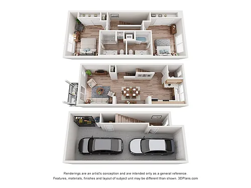 Floor plan 2X2 A