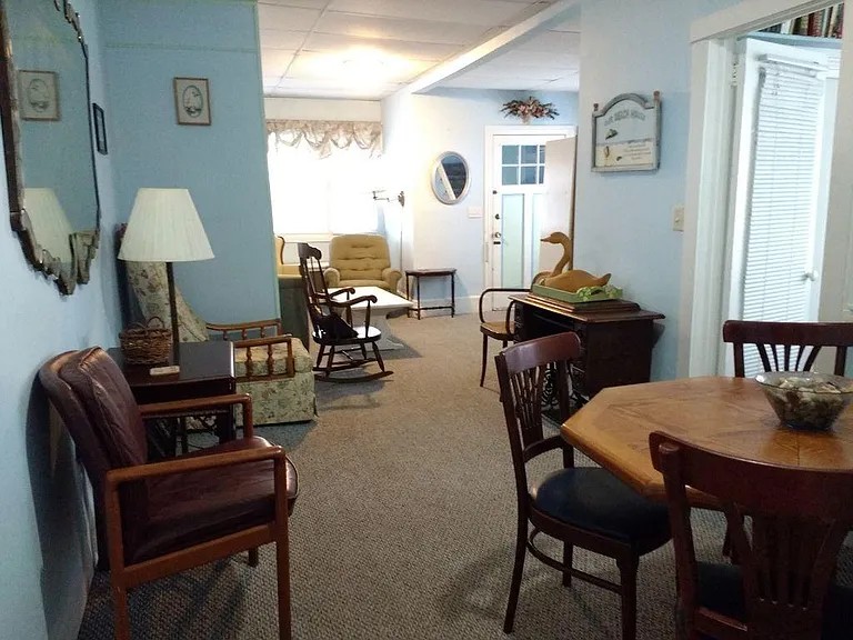 Dining room area.