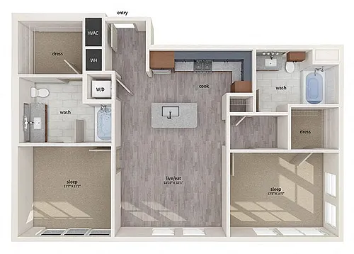Floor plan B5