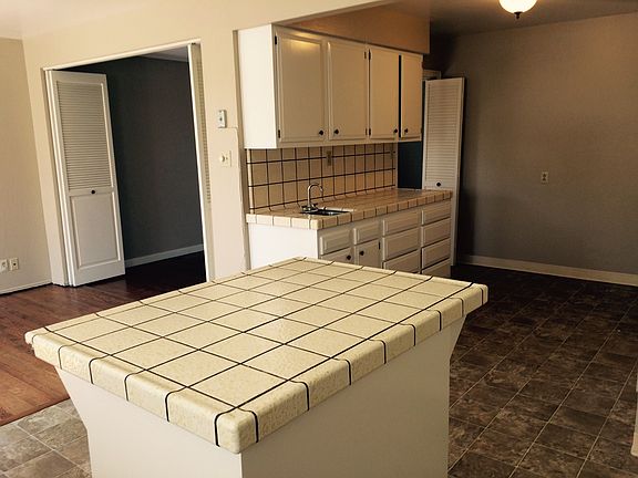 Kitchen adjacent to the family room