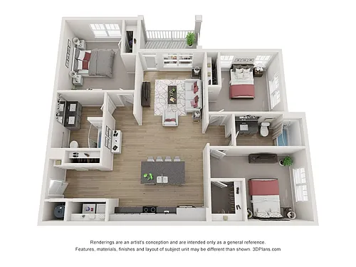Floor plan Chandon