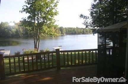 Deck : View out of livingoom patio doors