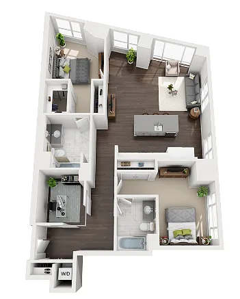 Floor plan M-E1