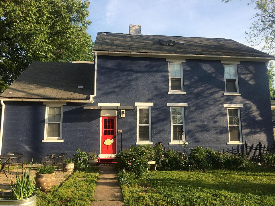 Side door and yard