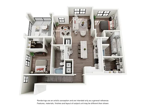 Floor plan B3A