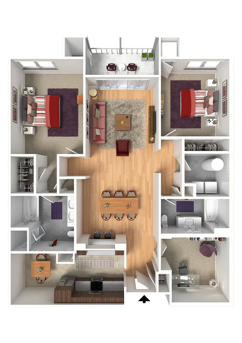 Floor plan Cadbury