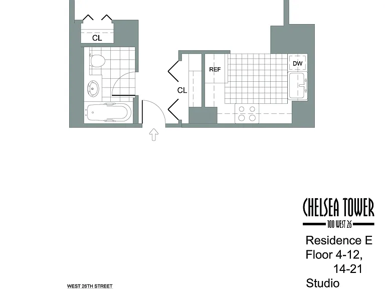 100 W 26th St #26D — Photo 2