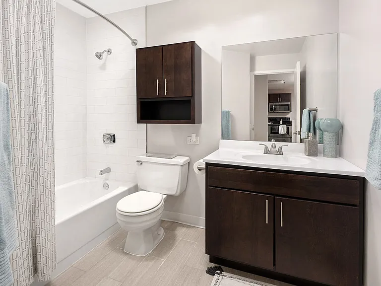 Model Unit Bathroom