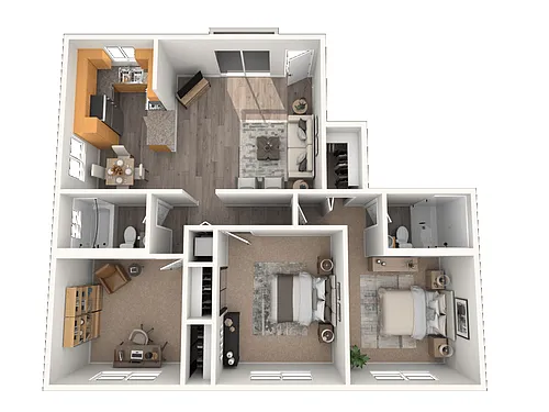Floor plan 3 bed 2 bath