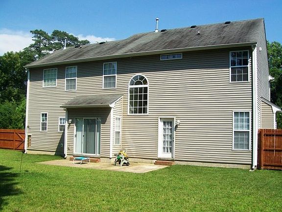 Back View, Concrete Patio