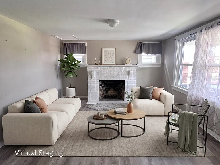 Living Room - Staged
