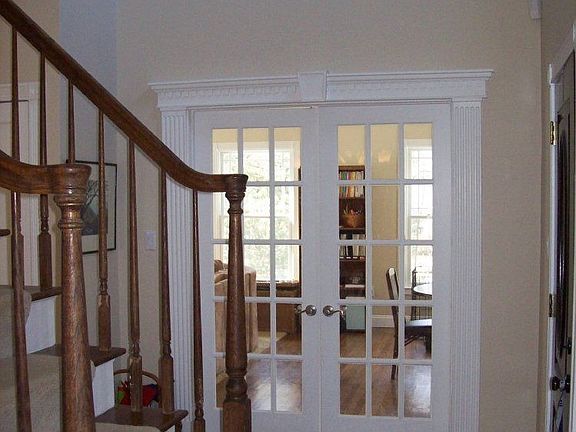 French Doors to Living Room