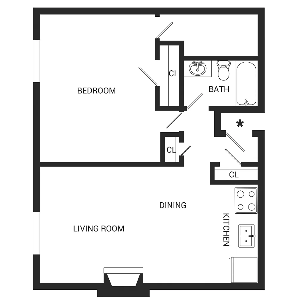 Floor plan A4