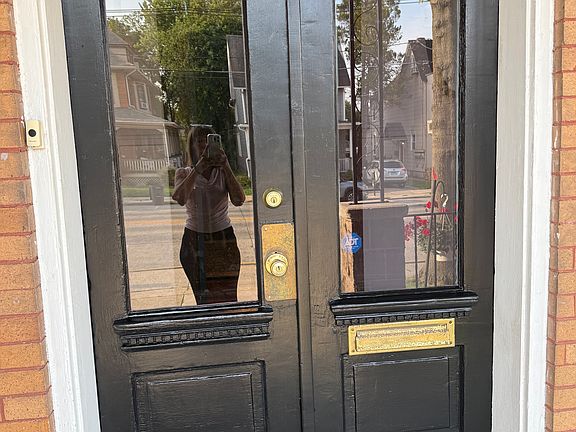 Double front doors