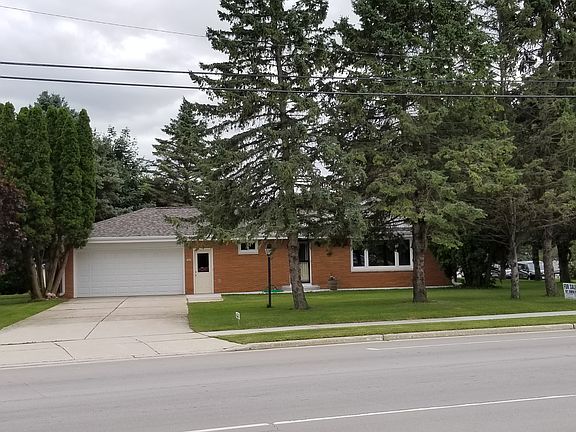 View of front across street