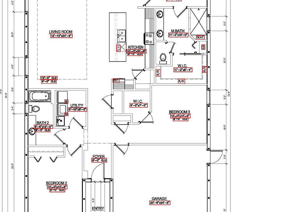 St James I Floor Plan