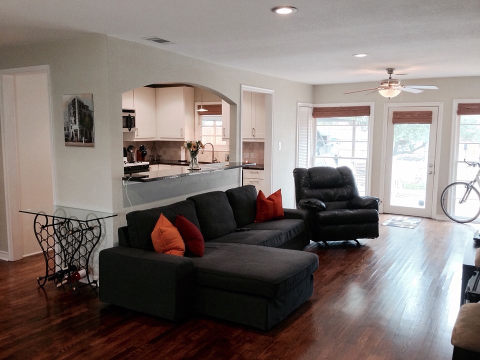 Living Room - large windows looking onto the new deck