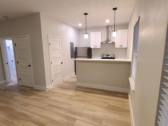 Pantry Door Closet with Built in Shelves