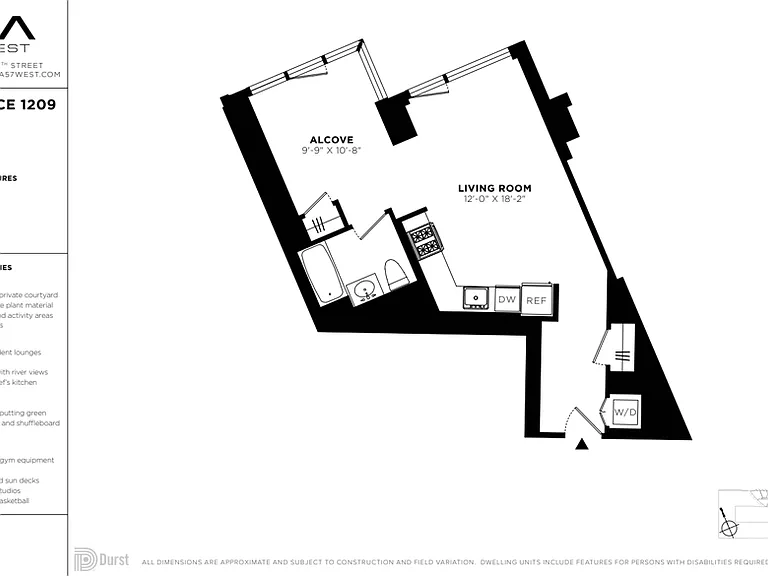 625 W 57th St #1209 — Photo 2