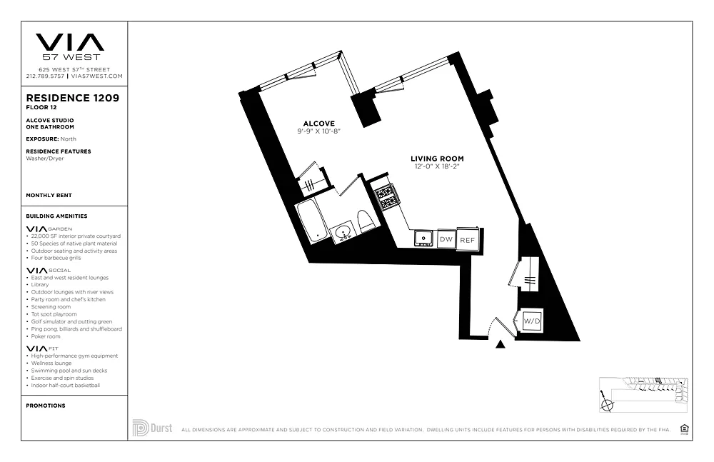 Building Photo - 625 W 57th St #1209