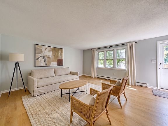 living room- virtually staged