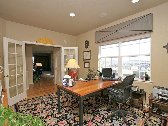 Study/library french doors