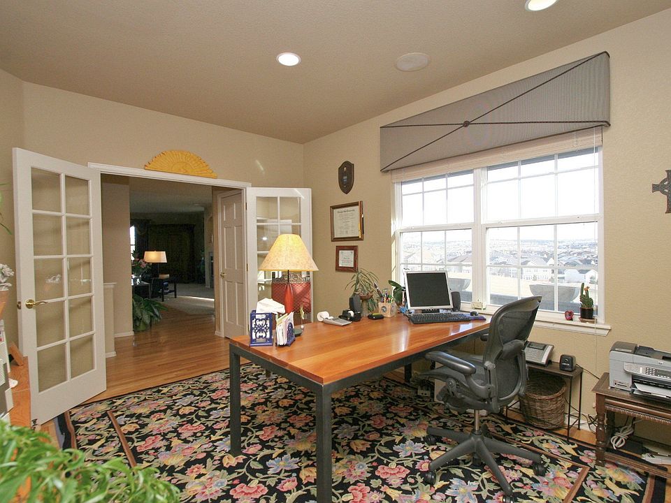 Study/library french doors