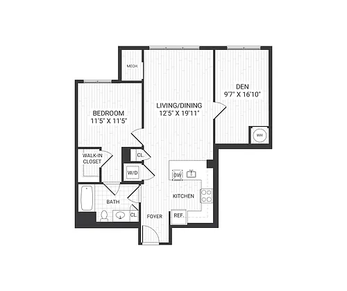 Floor plan A12D