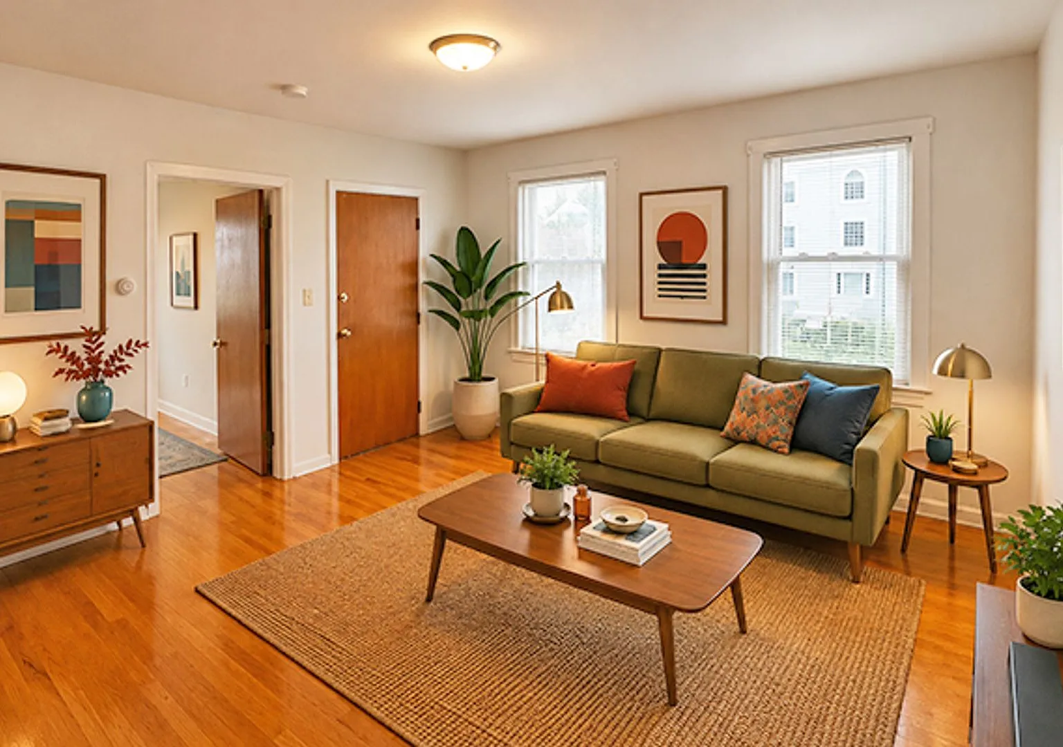 Perfect 1BR with Updated Kitchen | Near Commuter Rail | Lots of Closet Space — Photo 1