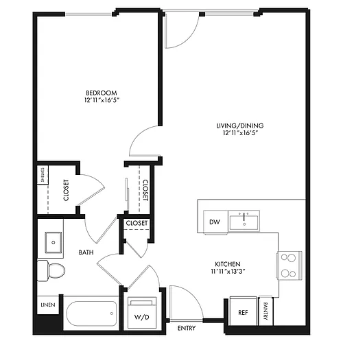 Floor plan A19