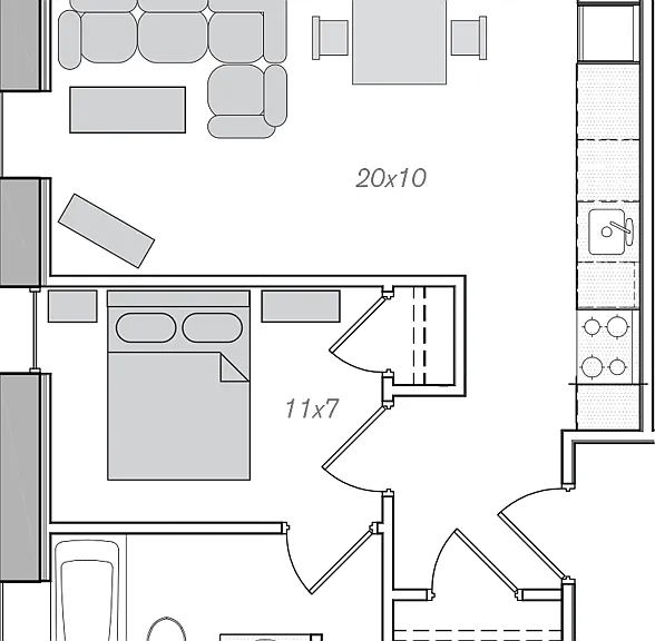 Embassy Tower Apartments — Photo 25