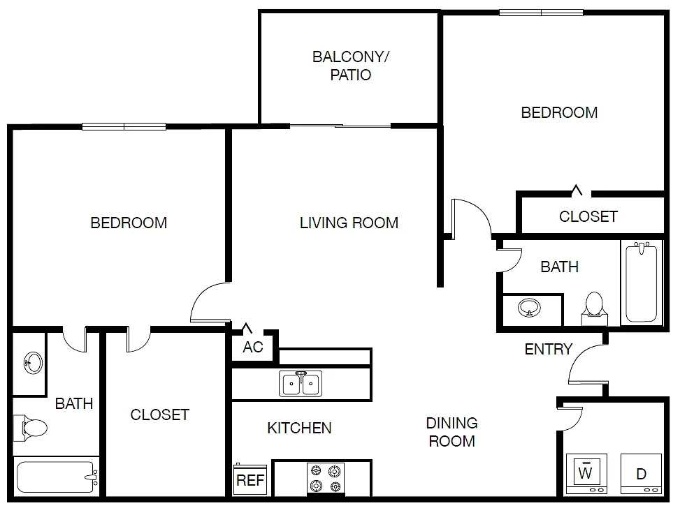 Floor plan B3