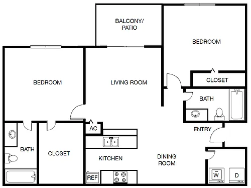 Floor plan B3