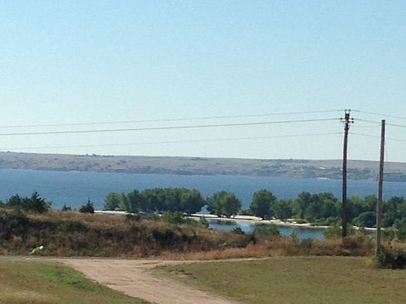 View from the front door