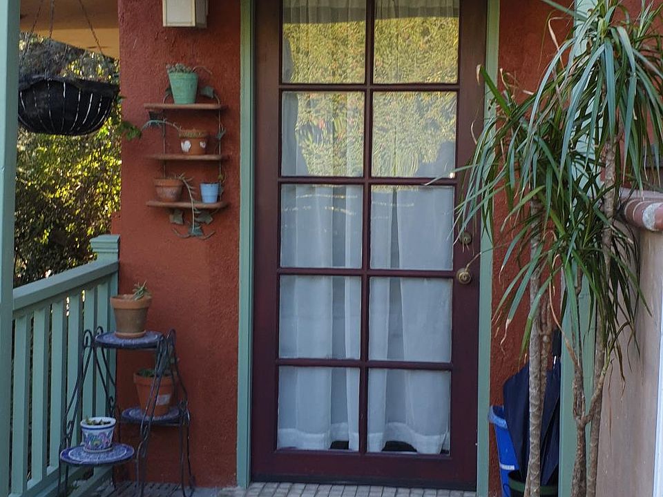 front entrance to unit