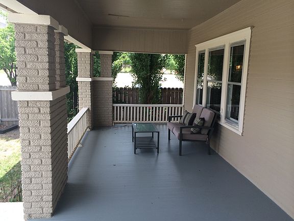 Front deck newly painted