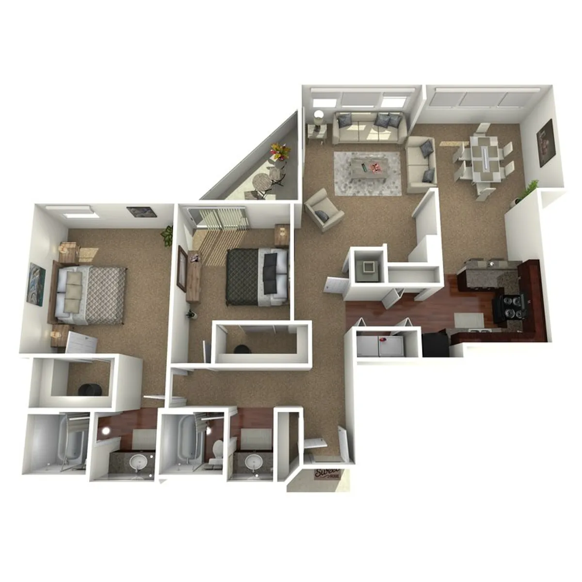 Floor plan The Regency