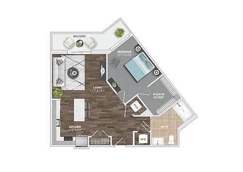Floor plan A5A