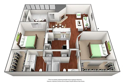 Floor plan B2 - Colorado