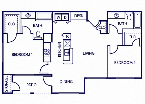 Floor plan B2