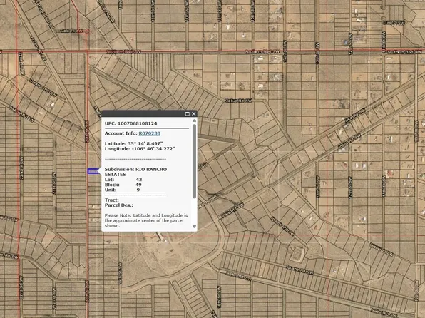 20th U9 B49 L42 St SW #9, Rio Rancho, NM 87124
