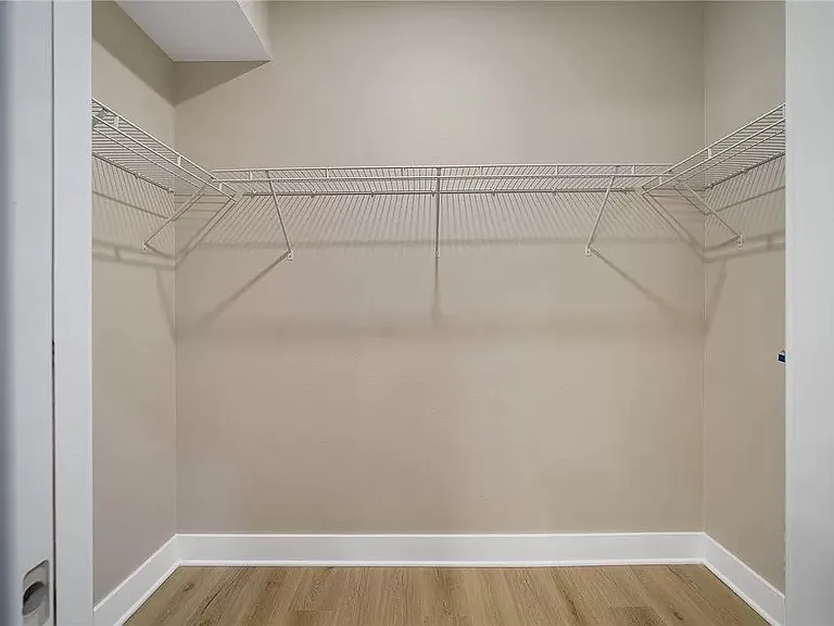 Primary walk-in closet
