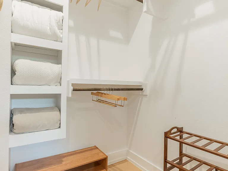 Main bedroom closet