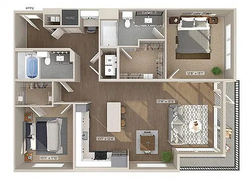 Floor plan B4
