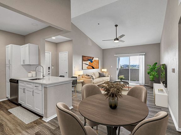 Open Concept Dining/Living Space