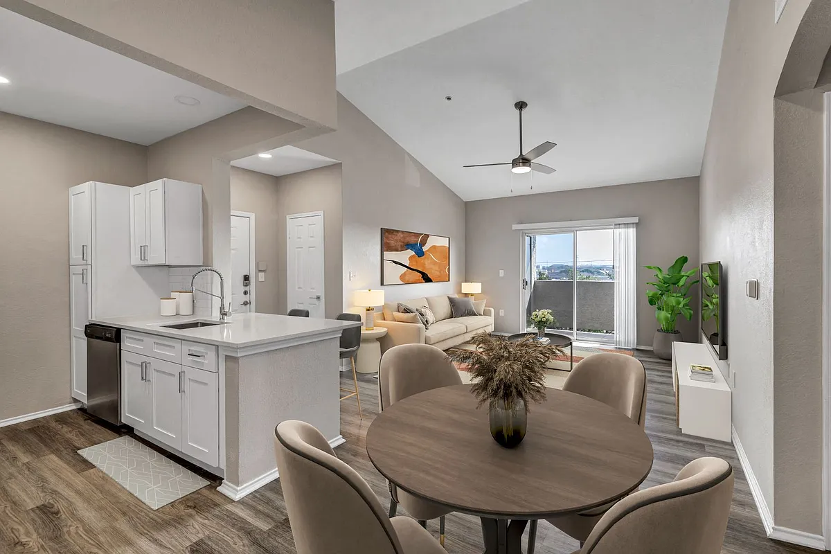 Open Concept Dining/Living Space - Stonelake at the Arboretum