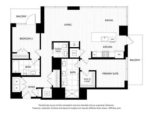 Floor plan B9