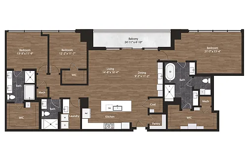 Floor plan PH3