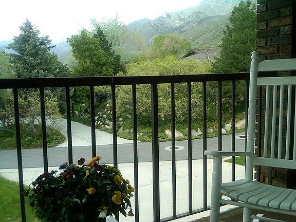 View north from deck